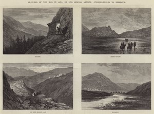 Skitser af krigen i Asien af John Gilbert